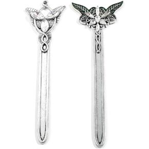 Classic Movie evenstar&Lord of The Rings Bookmark, Famous Novel Series Bookmarks, Reading Accessories for Book Lovers, Movie Fans Fans, Christmas Gifts (3pcs/Set A)