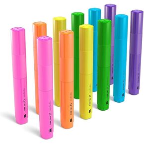 TRU RED Staples Tank Highlighter with Grip, Chisel Tip, Assorted, 36/Carton (TR54585-CCVS)