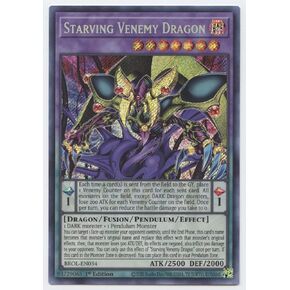 Starving Venemy Dragon - BROL-EN034 - Secret Rare - 1st Edition