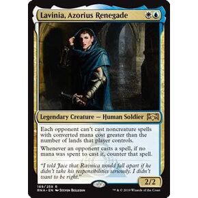 Magic The Gathering - Lavinia, Azorius Renegade - Ravnica Allegiance - Collectible Card - 1 Card