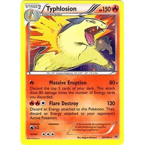 Pokemon - Typhlosion (20/162) - XY Breakthrough - Holo