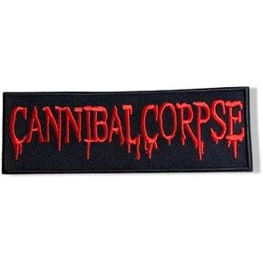 Brutal Death Metal Patch Embroidered Applique for Extreme Music Fans