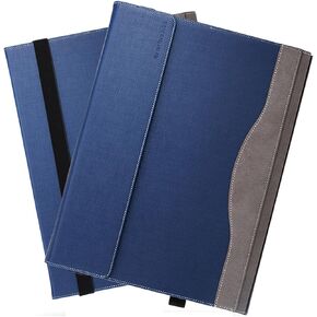 Laptop Cover for Microsoft Surface Book 3 2 1 13.5 inch case，Two-Piece Magnetic Tape Detachable Cover with Support Stand (Blue, Surface Book 13.5inch)