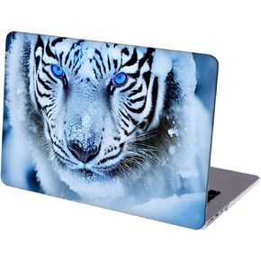 Compatible with MacBook Pro 16-inch Hard Protective Shell Cace with Keyboard Cover ( A2485, M1 Pro/Max, 2021 Release ) - Snow Tiger-02