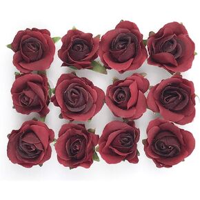 Tassel Toppers Peel and Stick Flat Back Roses for Crafts and Grad Cap Decoration - Flat Back Roses - Assorted Colors - Flowers, Floral Stickers, Adhesive Backed Roses (Purple)