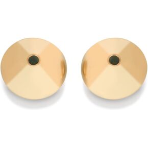 حبة مسطحة مملوءة بالذهب الأصفر 7 مم - حبة مسطحة على شكل صحن لصياغة المجوهرات ، تباع في عبوات (10 قطع) ، موسع حامل الفواصل للقلائد ، الأساور ، الكرات ، طراز بوهو ، نتائج مجوهرات. in Kuwait