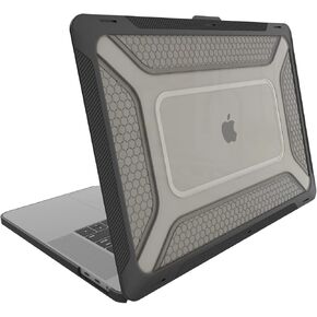 Punkcase for MacBook Pro 14 Case Hard Shell Cover | Clear Military Heavy Duty Rugged Sleeve with Kickstand | Ultimate Protection for MacBook Pro 14 Model A2442 (2021 Release) [Dark Blue]
