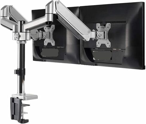 Computer Monitor Desktop Stand air Pressure Lifting Base Rotating Telescopic Computer Display Universal Stand(Black) in Saudi Arabia