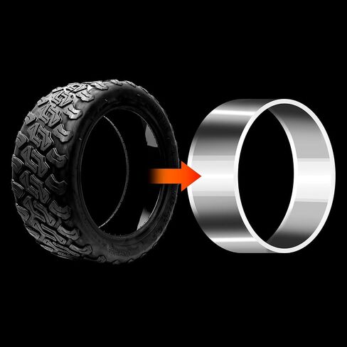 10.5 inch Off-Road Rubber Tubeless Tires for Electric Scooter RZ800 RZ1000, Pneumatic Tire or Self-Sealing Tires in Saudi Arabia