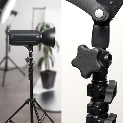 POWERTEC QNB3008-P2 مقابض مسمارية ذات 4 نقاط، 1/4 بوصة - 20 مسمار إبهام ملولب على شكل نجمة مع مسمار 1 بوصة، 10 قطع in Kuwait