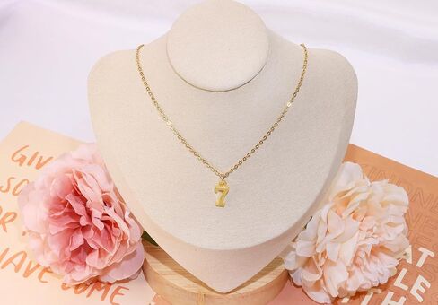 Shapenty Number 7 Charms Alloy Metal Number Charm Pendants for DIY Craft Keychain Brooch Bracelet Wristbands Necklace Earring Jewelry Making Finding, 50PCS in Saudi Arabia
