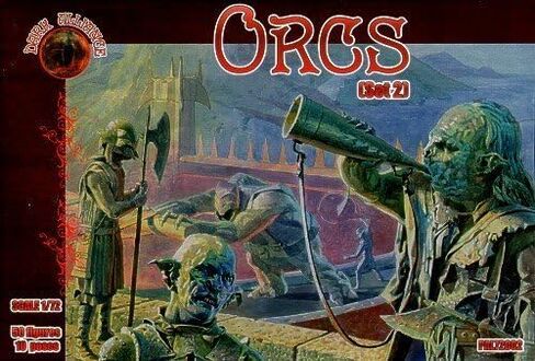 Dark Alliance 1/72 Orcs Set 2 50 Figures/10 يطرح # 72002 بواسطة Dark Alliance in Saudi Arabia