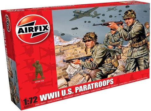 Airfix A00751 WWII US Troops Forms 1:72 مجموعة طرازات البلاستيك الجنود العسكريين ، (حزمة 48) in Saudi Arabia