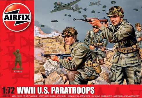 Airfix A00751 WWII US Troops Forms 1:72 مجموعة طرازات البلاستيك الجنود العسكريين ، (حزمة 48) in Saudi Arabia