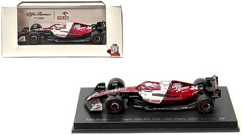 C42#24 Zhou Guanyu ORLEN F1 Formula One Bahrain GP (2022) 1/64 Diecast Model Car by Sparky Y261 in Saudi Arabia