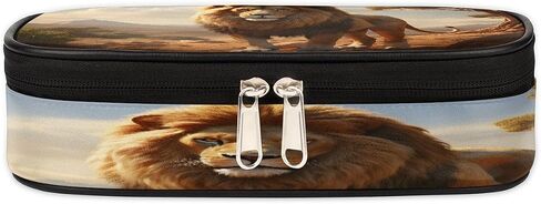 Pencil Case Pencil Pouch Lion Pencil Bags with Zipper Pencil Organizer Pencil Box Marker Case Organizer in Kuwait