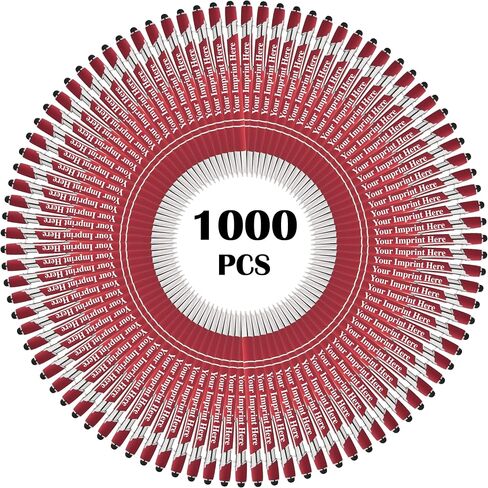ما يصل إلى 500 PCS أقلام مخصصة كبيرة | قوس قزح من الألوان | الحبر الأسود المعدني الناعم المخصص بالاسم أو الرسالة (متنوع ، 100 جهاز كمبيوتر) in Kuwait