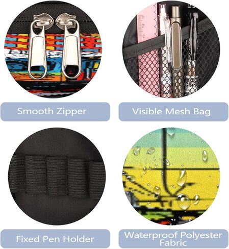 Pencil Case Pencil Pouch Lion Pencil Bags with Zipper Pencil Organizer Pencil Box Marker Case Organizer in Kuwait