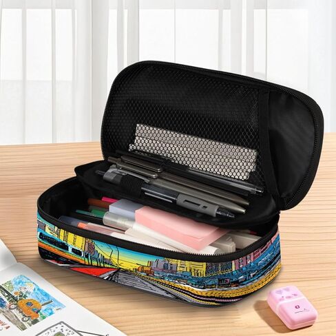 Pencil Case Pencil Pouch Lion Pencil Bags with Zipper Pencil Organizer Pencil Box Marker Case Organizer in Kuwait