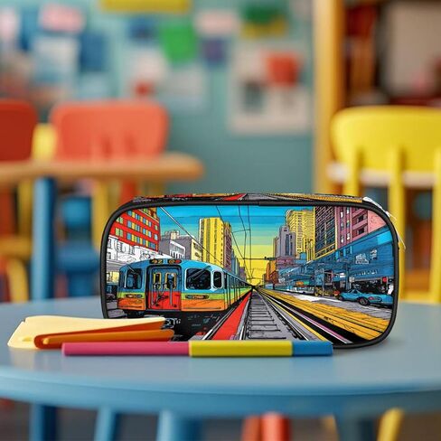 Pencil Case Pencil Pouch Lion Pencil Bags with Zipper Pencil Organizer Pencil Box Marker Case Organizer in Kuwait