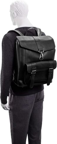 McKLEIN 15" Leather Laptop Backpack- HAGEN- Brown in Saudi Arabia