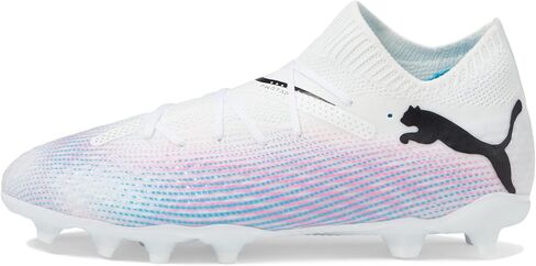 PUMA Future 7 Pro Firm Ground/Artificial Ground (Little Kid/Big Kid) Black White 6.5 Big Kid M in Saudi Arabia