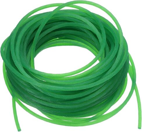 uxcell 2 Pcs Polyurethane Round Belts 5mm Dia, 10M (33ft) Length PU Polyurethane Belt for Drive Transmission (Rough Surface, Green) in Saudi Arabia