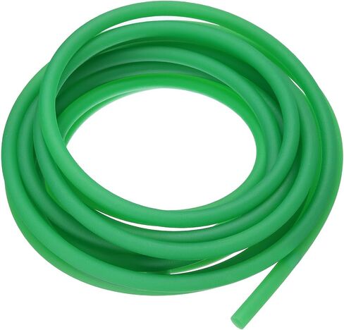 uxcell 2 Pcs Polyurethane Round Belts 5mm Dia, 10M (33ft) Length PU Polyurethane Belt for Drive Transmission (Rough Surface, Green) in Saudi Arabia