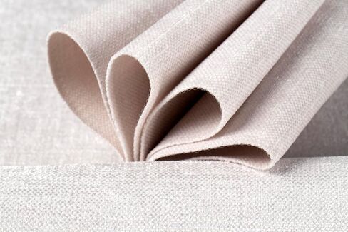 Liz Jordan -Hill Fabric by the Yard - Off White Chenille Tepholstery Fabric Plend Blend مع تقنية Aquaclean - مواد خياطة إعادة التثبيت - Spirit 02 عينة العاج. in Saudi Arabia