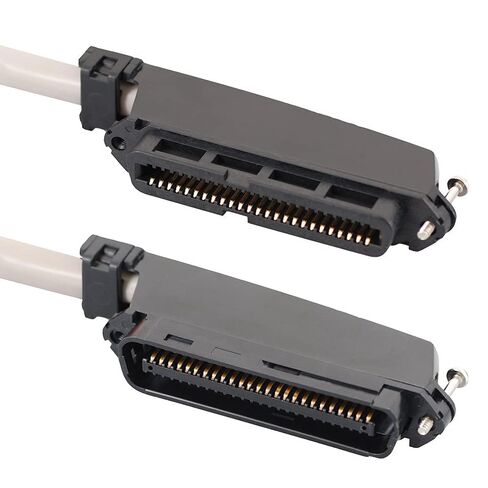 ICC أنثى إلى ذكر 25 زوجًا من Telco Cable 10ft - CAT3 24AWG ، 100 ٪ من النحاس النقي الصلب ، كابل CMR رمادي رمادي مع موصل TELCO 90 درجة 50 دبوس للتطبيقات الصوتية والبيانات المنخفضة ، 10 أقدام in Saudi Arabia