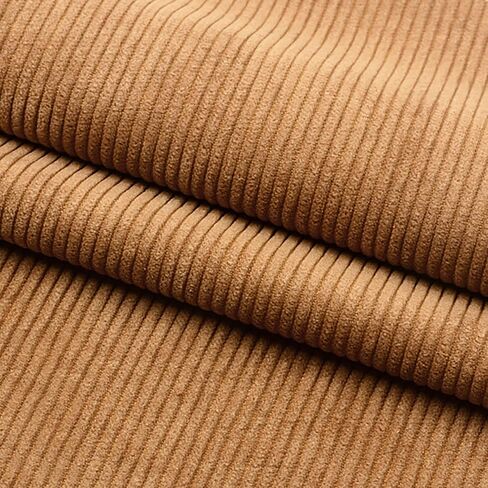 Corduroy Fabric Solid Plain Thick DIY Sewing Crafts Materials Corduroy Fabric for Coat Shirt Dress Pants Costume Sofa DIY Corduroy Solid Throw Pillow Covers in Saudi Arabia