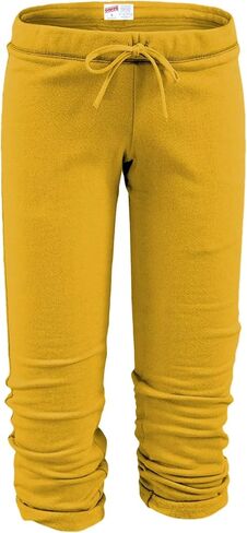 Soffe Women's Fashion Juniors Football Capri (US, Alpha, Medium, Regular, Regular, Soft Pink) in Saudi Arabia