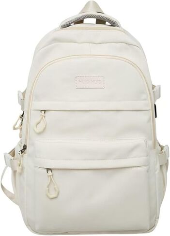 Preppy Backpack for Women Teen Girls Boys Large Laptop Bookbag Casual College Daypack Cute Aesthetic School Supplies in Kuwait