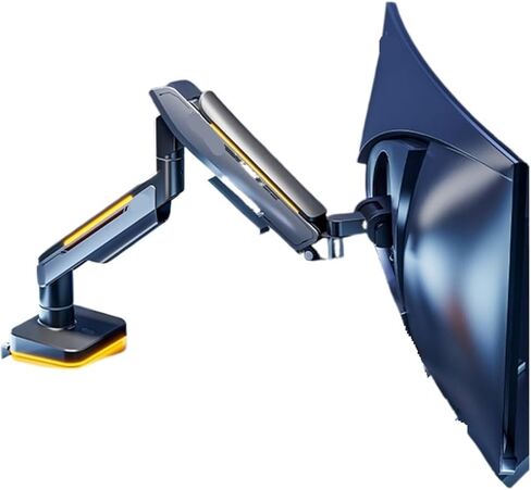 Monitor Stand Cantilever Computer Screen Lift Base T18W Hairtail Display Stand(Silver) in Kuwait