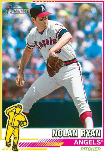2025 Topps Heritage Baseball Hobby Trading Card Box (توقيع واحد أو بطاقة بقايا لكل مربع هواية) in Saudi Arabia