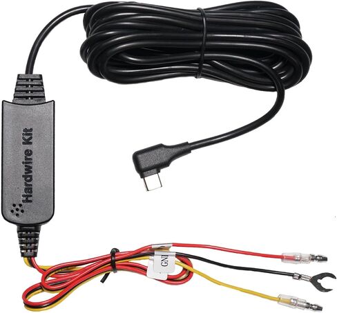 مجموعة الأسلاك الصلبة Cobra 2.5A DIY - منفذ OBDII إلى USB-C/Micro-USB مع كابل بطول 15 قدم، متوافق مع موديلات SC 400D، SC 250R، SC 220C، SC 200D، SC 201، SC 200، SC 120، SC 100 in Saudi Arabia