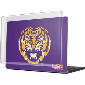 Skinit Case + Skin Compatible with MacBook Pro 14in (2021) - Officially Licensed Purple LSU Tiger Mascot Design