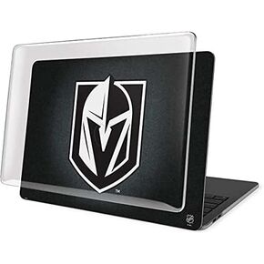 Skinit Case + Skin Compatible with MacBook Pro 16in (2019-20) - Officially Licensed NHL Vegas Golden Knights Black Background Design