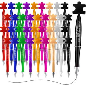 36 Pcs Bulk Nurse Appreciation Gifts Thank You Gifts Puzzle Pens Jigsaw Pens Bulk Thank You for Being Amazing Inspirational Ballpoint Team Building CNA Week Graduation Employee Teacher