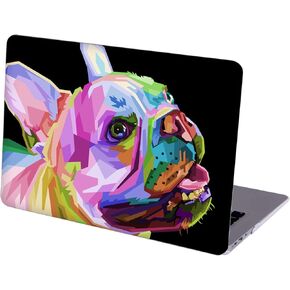 Compatible with MacBook Pro 13 inch, Hard Protective Shell with Keyboard Cover (M1 A2338 A2289 A2251 A2159 A1989 A1706 A1708, 2016-2020 Release) - French Bulldog MC7195