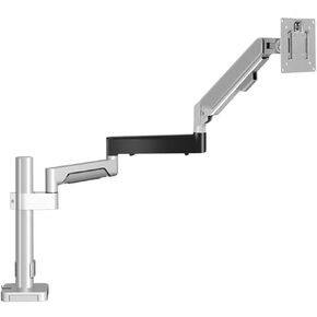 Computer Rotating Lifting Bracket Cantilever Extension arm 79 cm Monitor Stand 27 inches(Black)