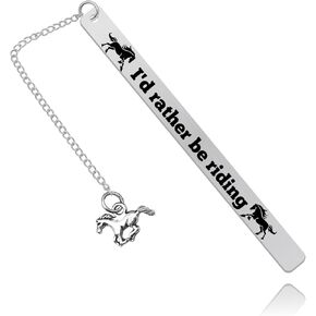 Horse Lover Gifts for Women Men Bookmark Horse Gift for Women Girls Christmas Birthday Graduation Present Equestrian Present for Men Daughter Son Equestrian Bookmark