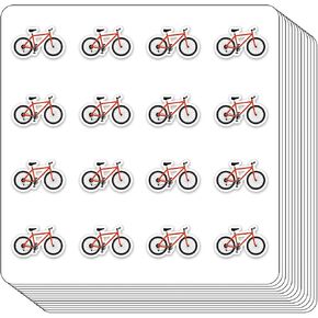 Bicycle Planner Stickers, 0.5in Monthly Scrapbooking Kids DIY Calendar Crafting 208-Pack