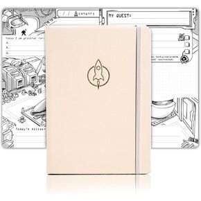Galaxy of Istoria Guided Journal(Deep Space) - Explore, Tackle Challenges & Embark on a Scripted Space Quest - Cosmic Self Help Journal w/Daily Art, Colorable Pages, & a Galaxy Map