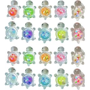 20pcs glowing turtle garden fish tank minis decoration mini glowing turtles home decoration landscape crafts resin crafts turtle statue cake top ocean theme decorations garden mini landscape DIY