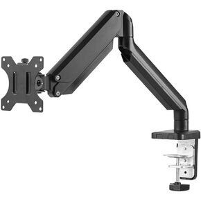 Single-Screen Monitor Desktop Hanger Aluminum Alloy air Pressure Lifting Base Rotating Telescopic Computer Display Stand