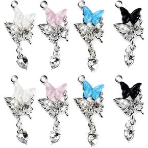 Alloy Charms for DIY Crafts Keychain Bracelet Pendant Necklace Earring Jewelry Making Supplies