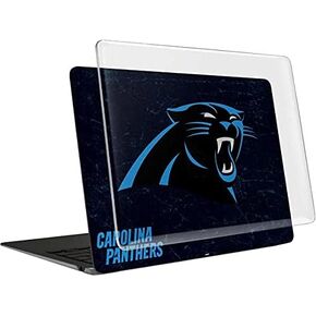 Skinit Case + Skin Compatible with MacBook Air 13in (2020) - Officially Licensed NFL Carolina Panthers Distressed Design