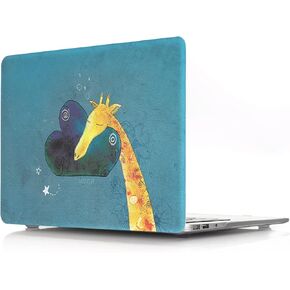 IVY Animal Case for MacBook Pro (14-inch, 2021, Models: A2442) Hard Shell Case with Keyboard Cover - Winged Cat