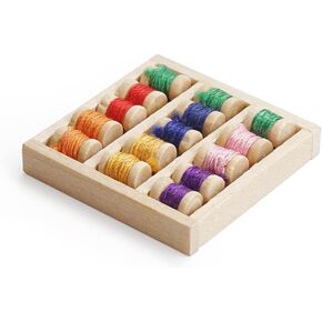 Odoria 1/12 Miniature Spool of Thread Kit Dollhouse Decoration Accessories